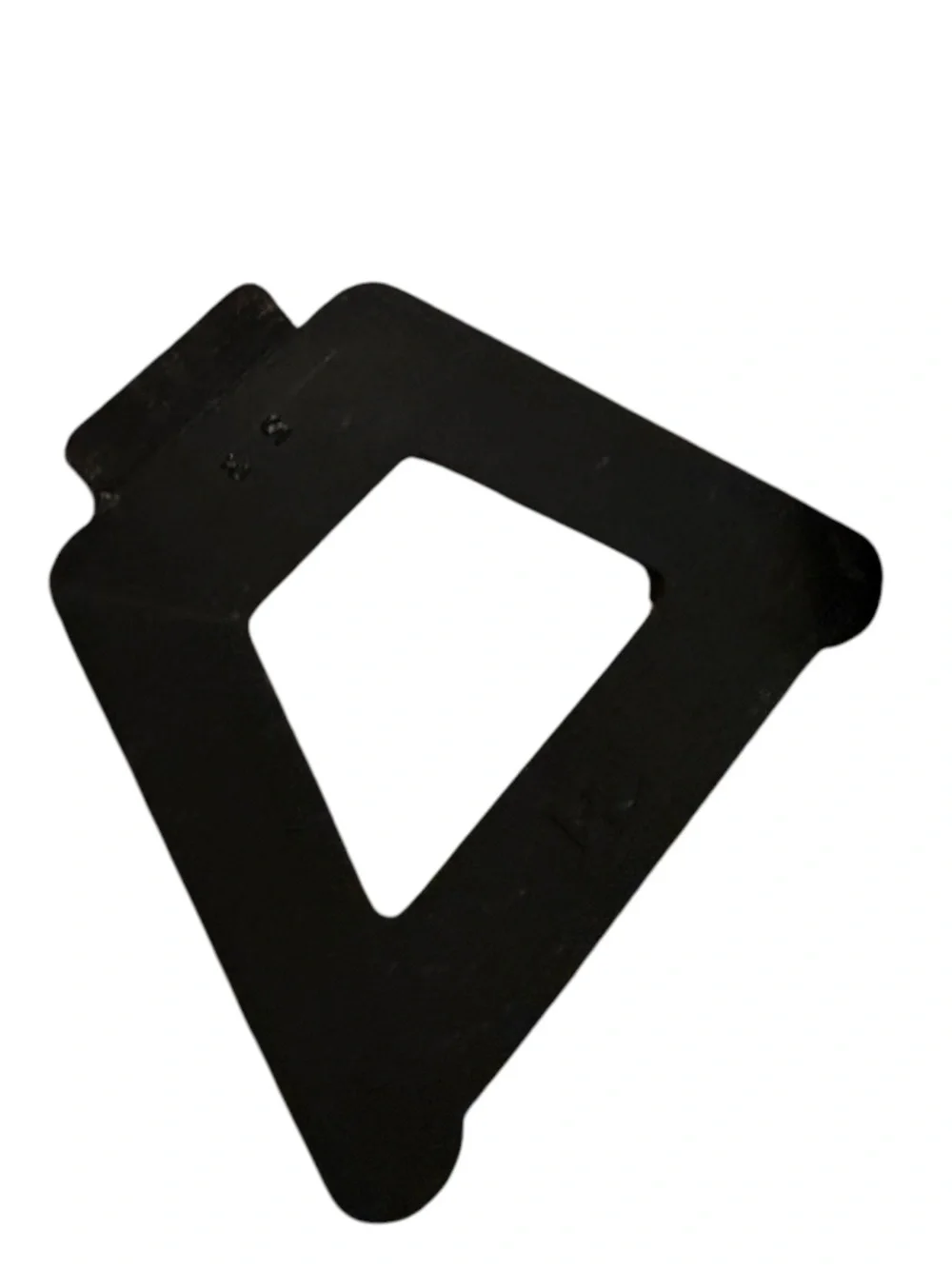vintage octagonal wood-finish photo frame features a classic portrait insert and